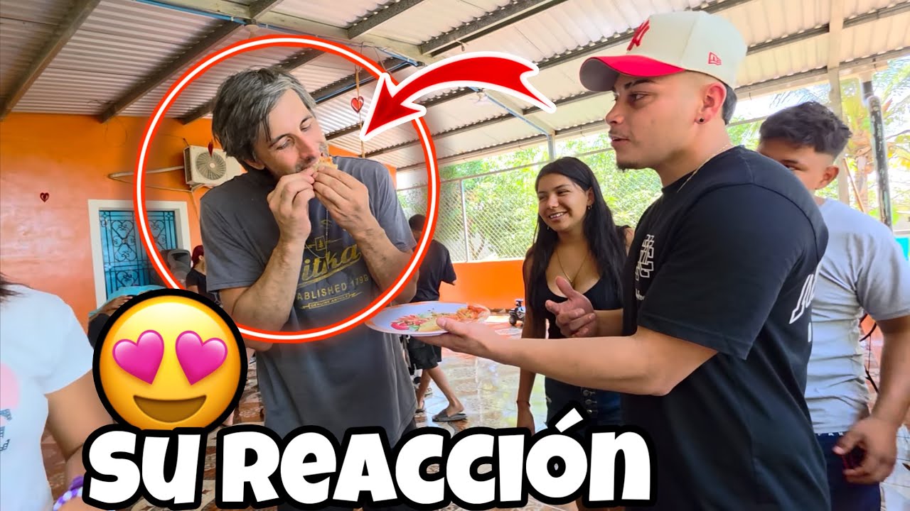 JAWI El Americano🇺🇸Prueba Pupusas De Cristina Por Primera vez😍