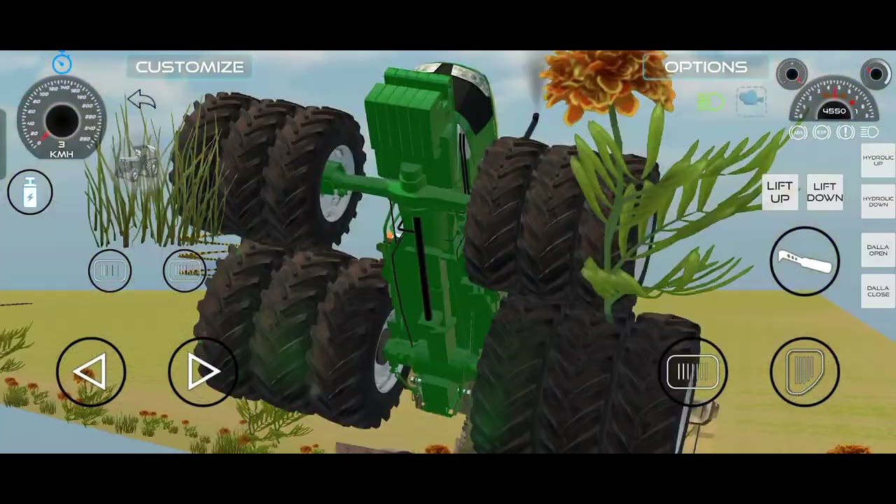 Indian vehicle simulator 3D new update in John Deere 5050 nishu deswal ❤️