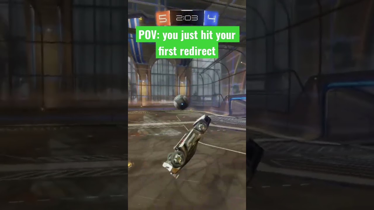 POV: you just hit your first redirect #rocketleague #rl #clip #redirect