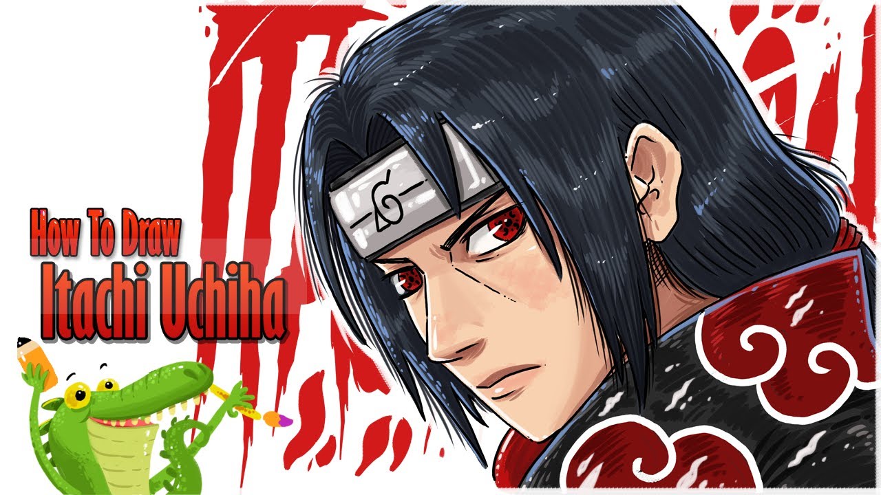 How to draw Itachi Uchiha Step by step
