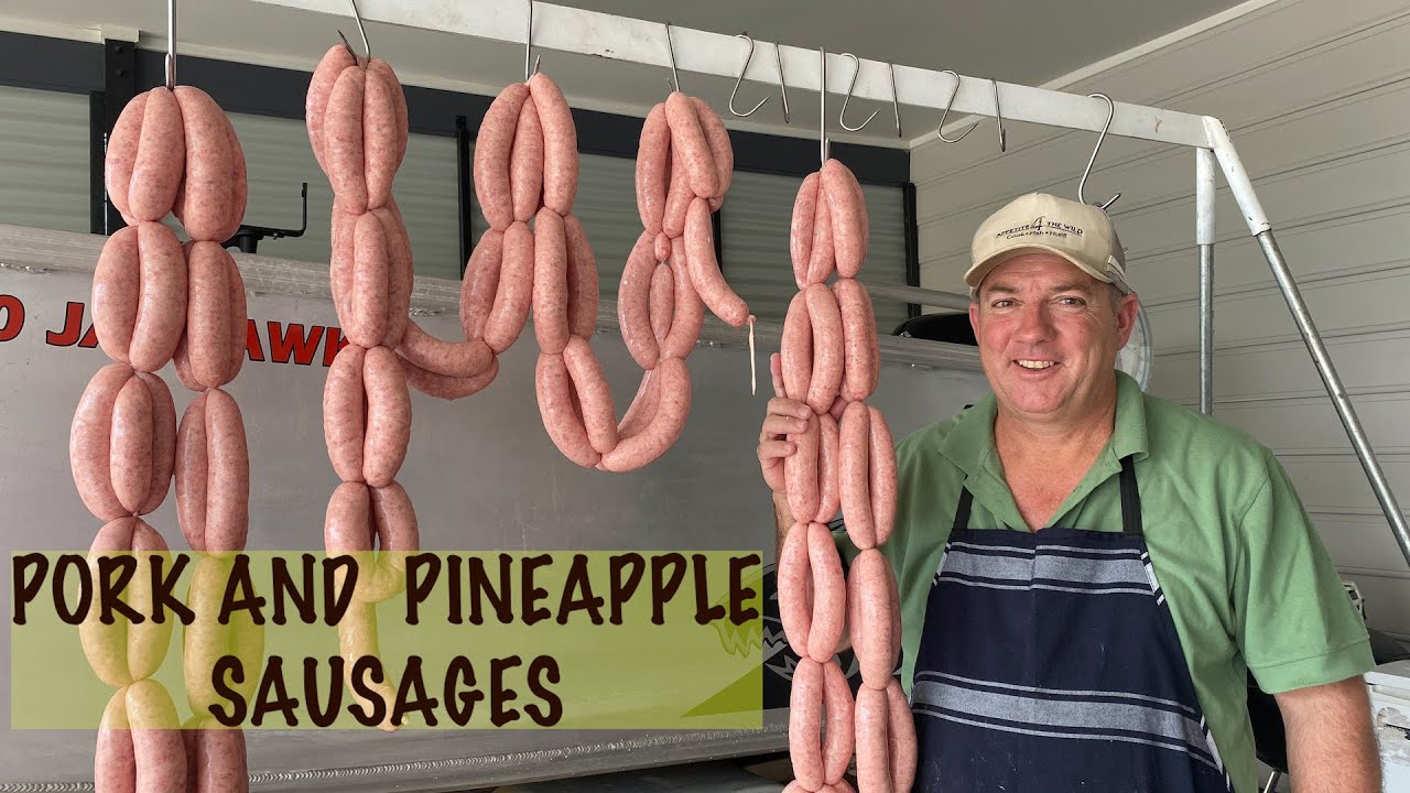 Homemade Pork and Pineapple Sausages