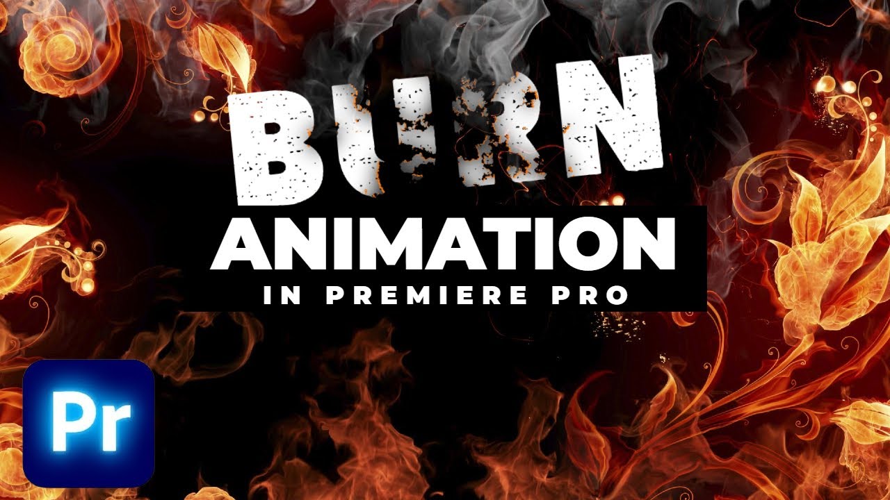 BURNING TEXT Title Effect Tutorial In Premiere Pro
