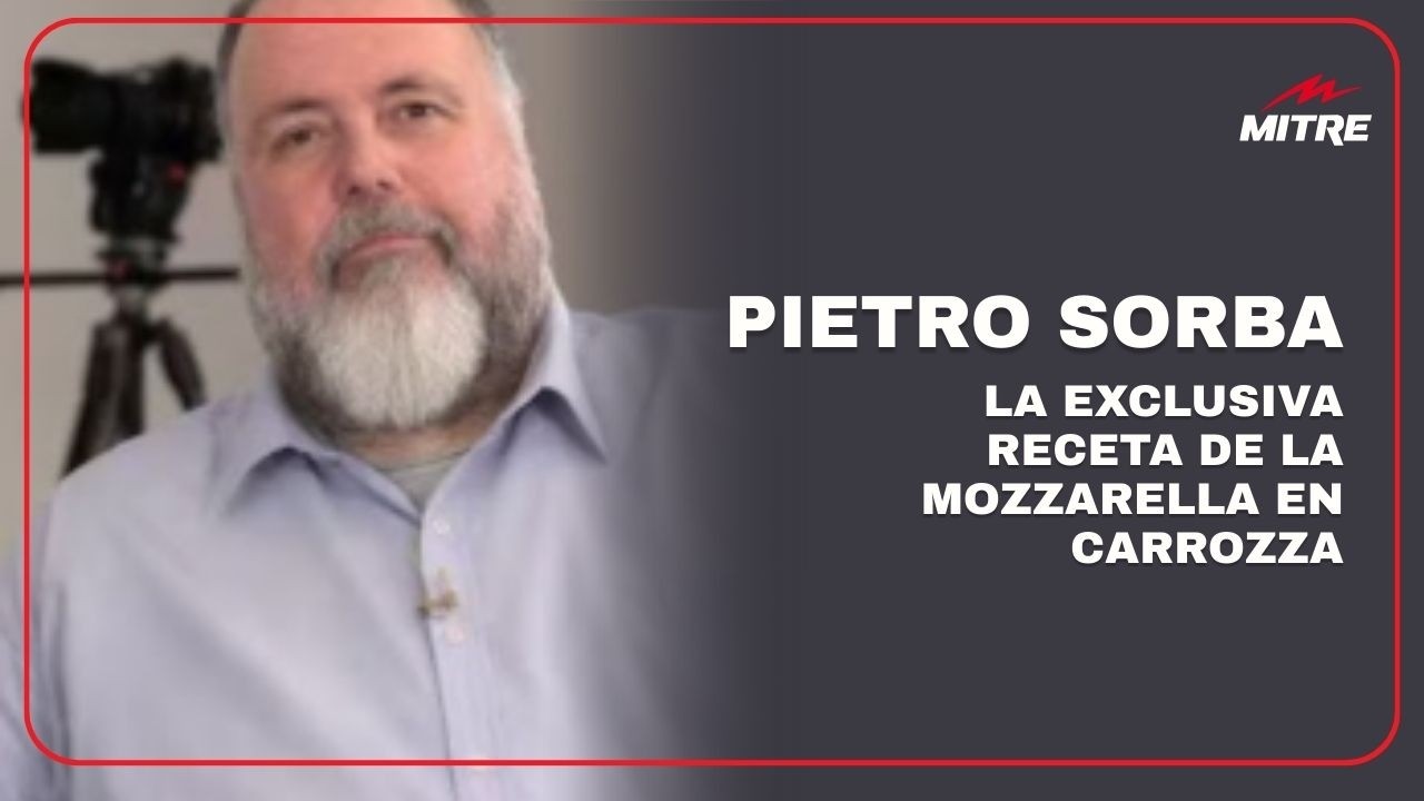 Pietro Sorba y la exclusiva receta de la mozzarella en carrozza