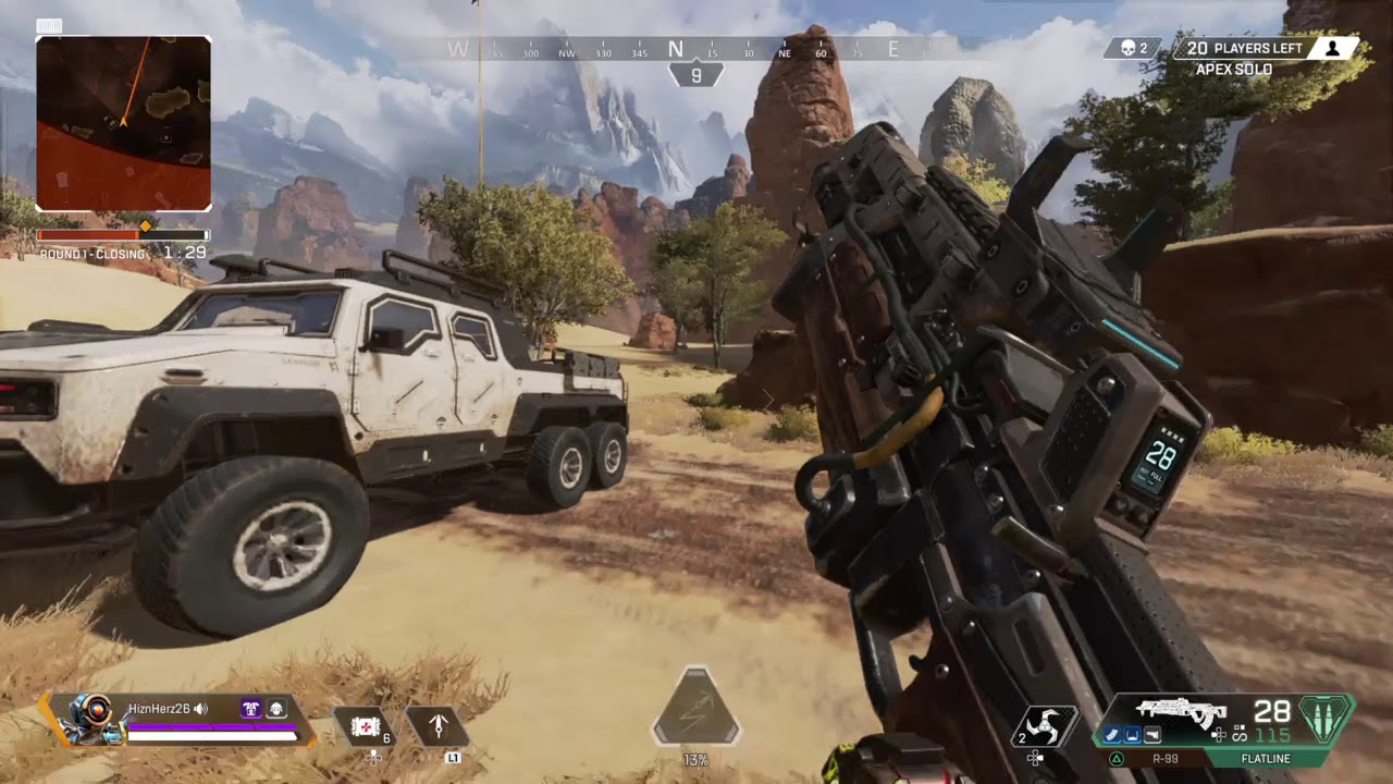 Apex Legends First Ever Solo Game + A Win(w/9 Kills)