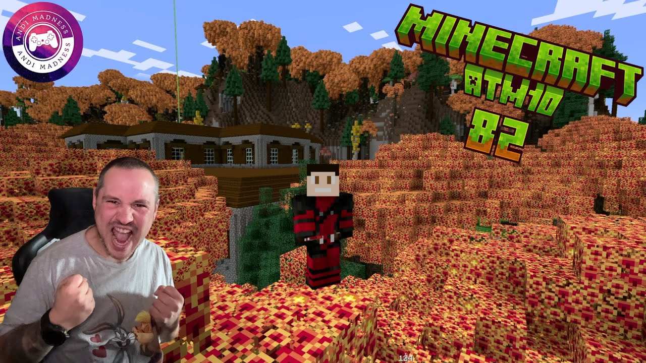 Überlebe ich heute die Woodland Mansion? ⛏️ : Minecraft ATM10 #82