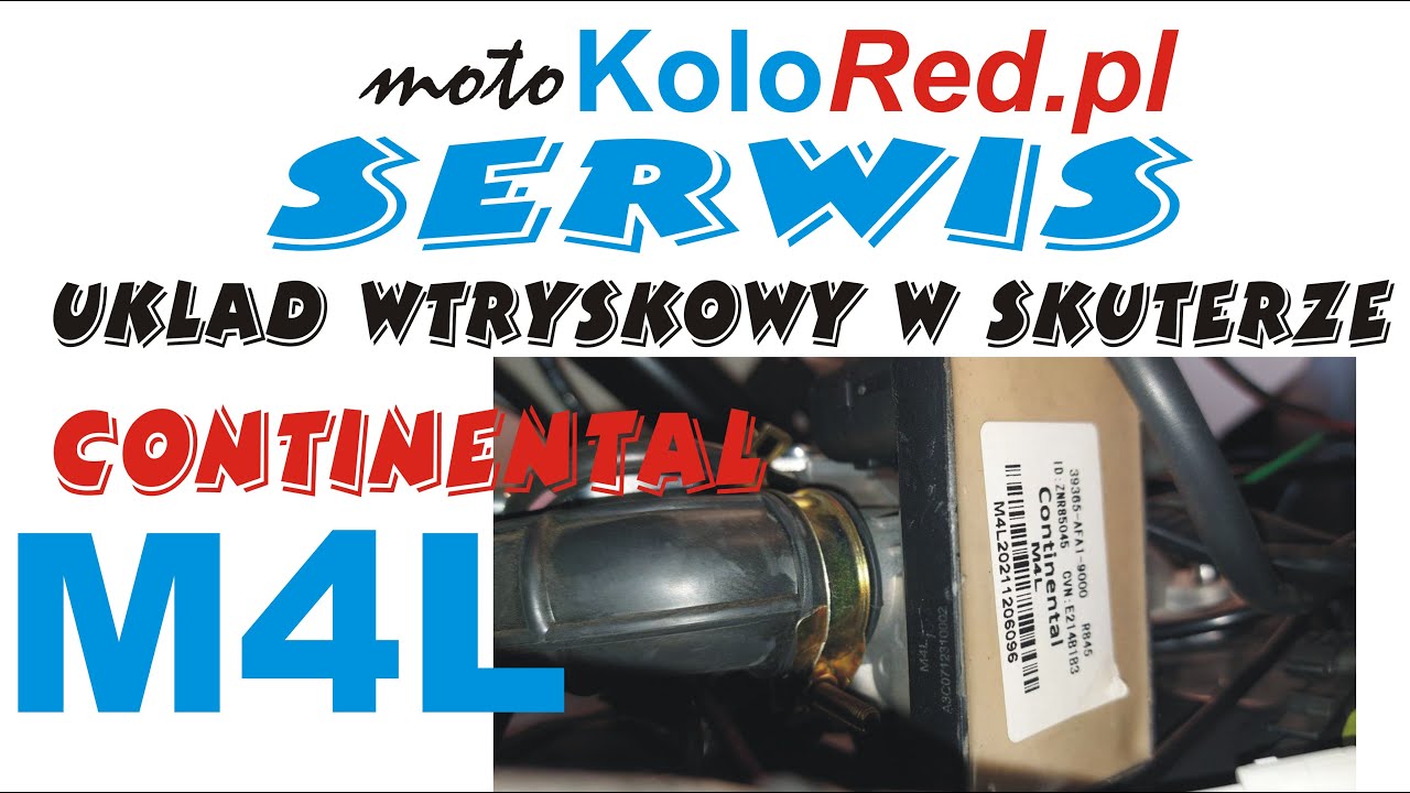 Układ wtryskowy skutera, Continental M4L
