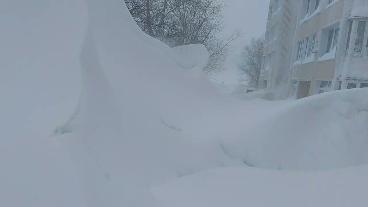 Камчатка  Дорога на работу