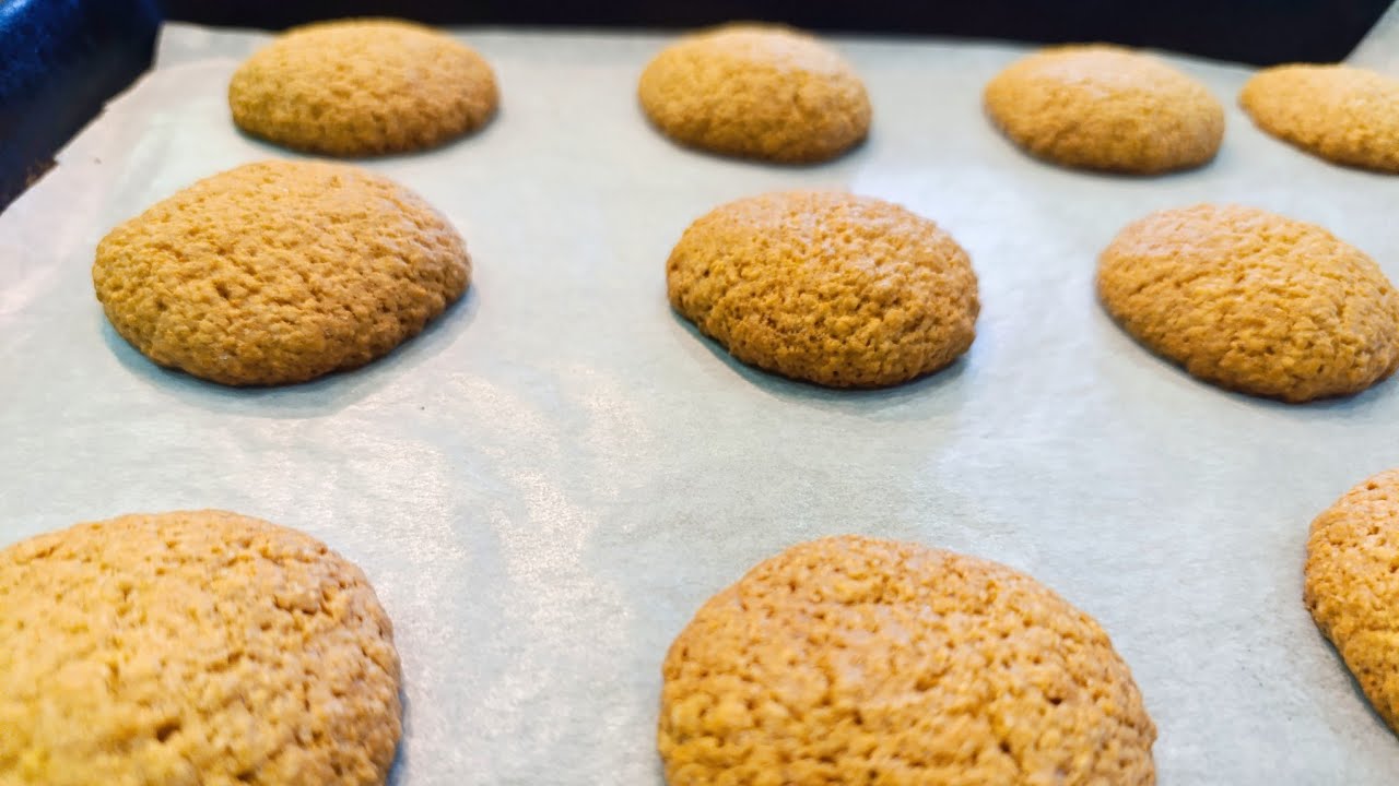 შვრიის ორცხობილები Oatmeal cookies recipe #შვრიისორცხობილა #oatmealcookies