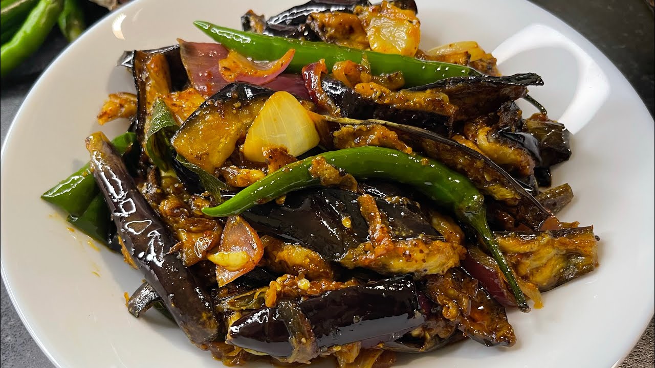 BEST AUBERGINE MOJU RECIPE | Sri-Lankan style Brinjal Moju | Rinoza’s Recipes