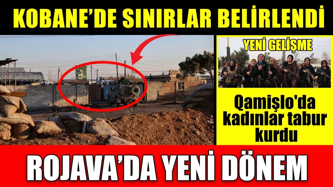 Rojava’da yeni dönem, Qamişlo'da kadınlar tabur kurdu, Kobane’de sınırlar belirlendi