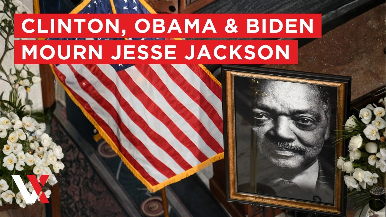 LIVE | Clinton, Obama & Biden Unite In Chicago To Celebrate Jesse Jackson's Life | VERTEX