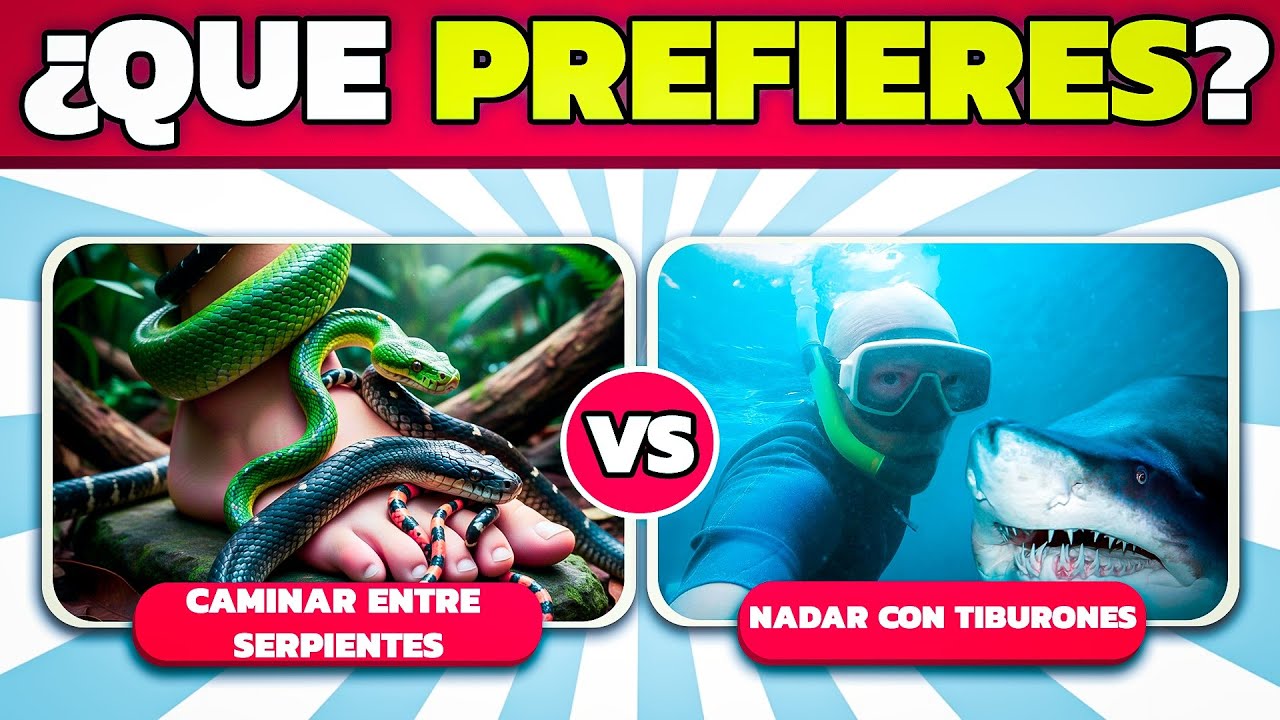 ¿Qué Prefieres? 50 Decisiones Imposibles Que Te Harán Dudar