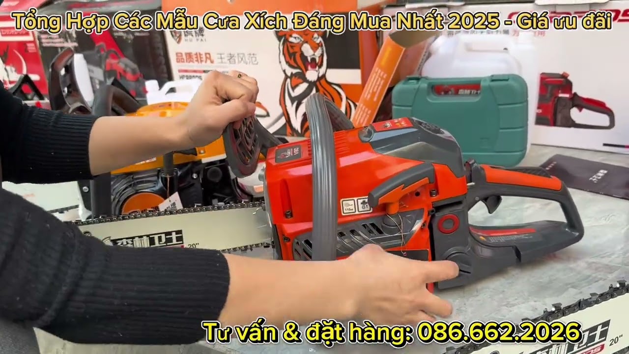 Tổng Hợp Các Mẫu Cưa Xích Bán Chạy Nhất 2025 | Giá Ưu Đãi – Đáng Mua Nhất Hiện Nay