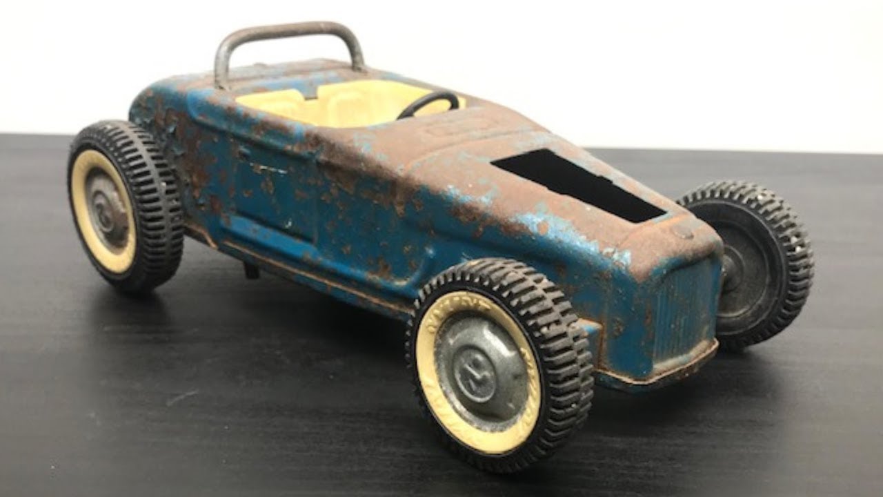 Vintage Nylint Hot Rod Roadster #58 Restoration
