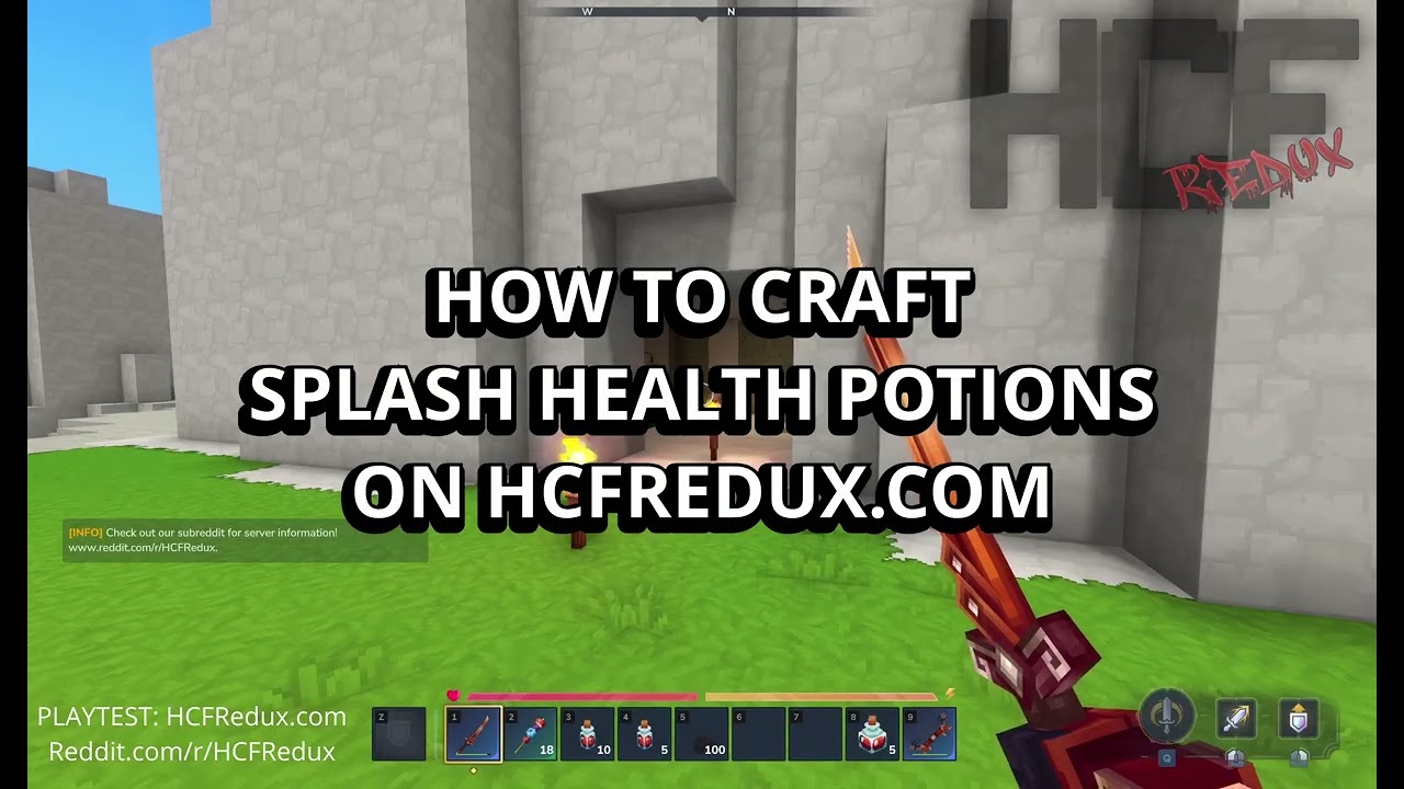 Hytale HCF Redux - Splash Potion Demo