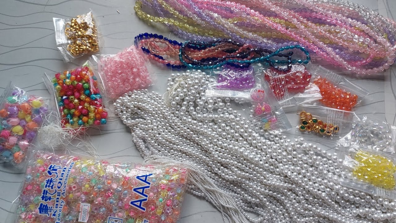 unboxing bracelet beads /restocking my bracelet making beads and charms