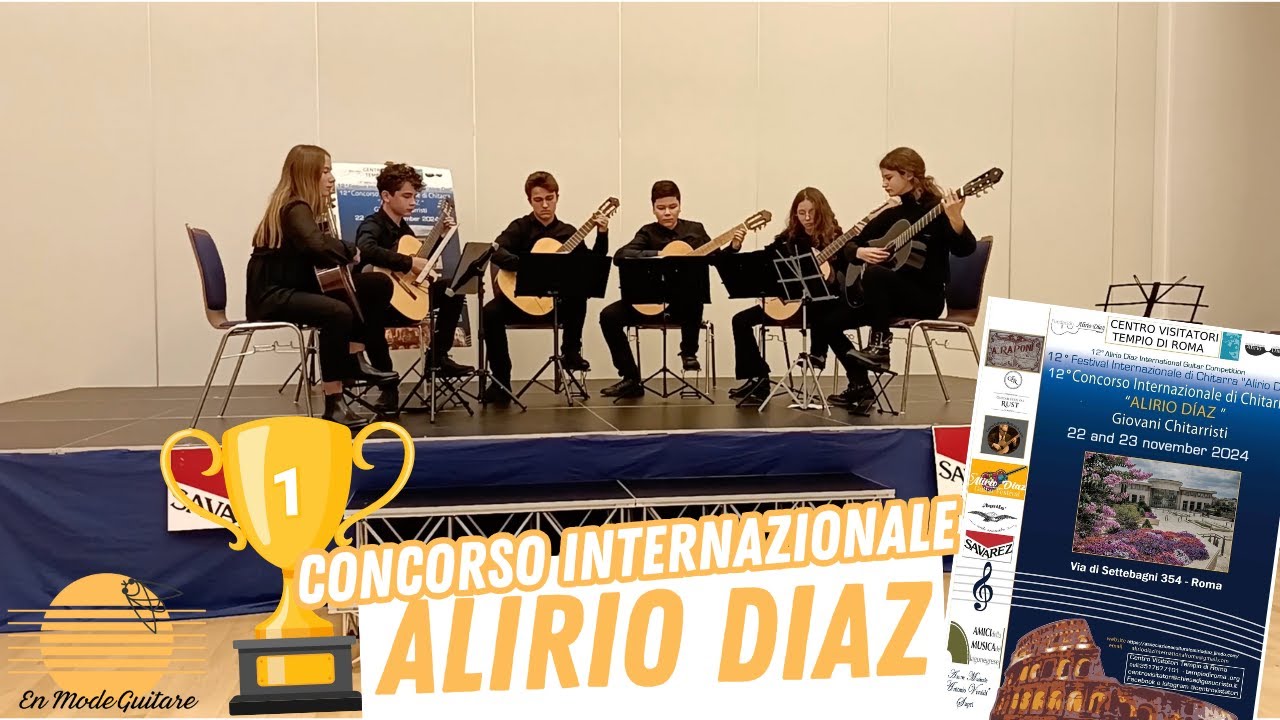 Ensemble En Mode Guitare - 1.premio assoluto - Concorso Allirio Diaz