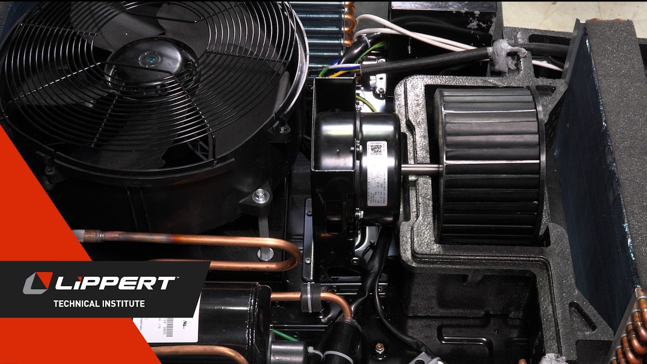 Indoor Evaporator Motor Replacement on a Furrion Chill Low Pro Air Conditioner V1