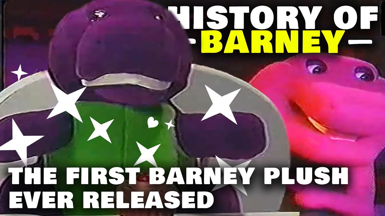 History of BARNEY The Dinosaur's First Plush Released And Why They Stopped