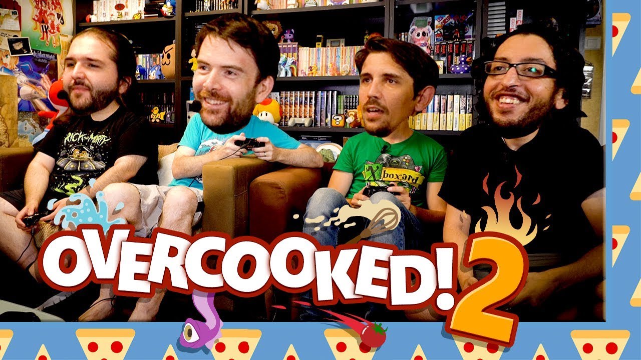 Soirée Pizza - Overcooked 2 (avec Karim & SadPanda)