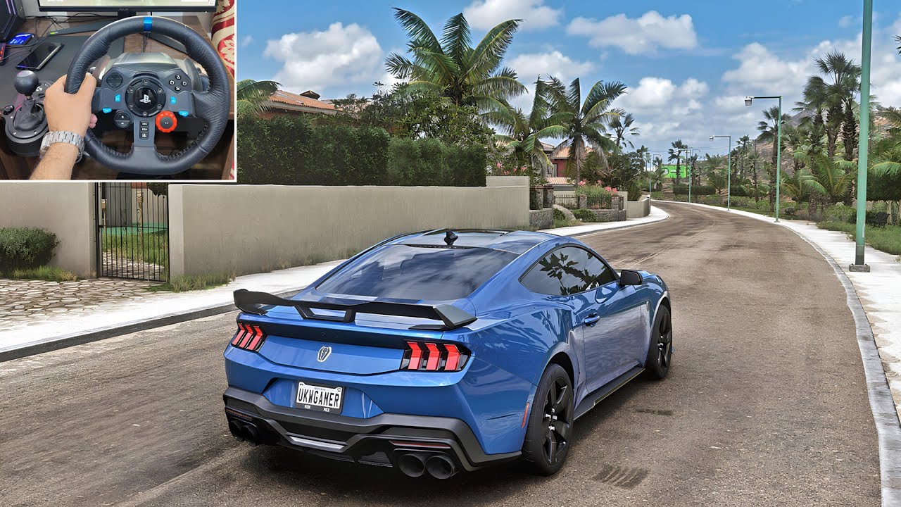 Ford Mustang - Forza Horizon 5 PS5 | Logitech g29 steering wheel