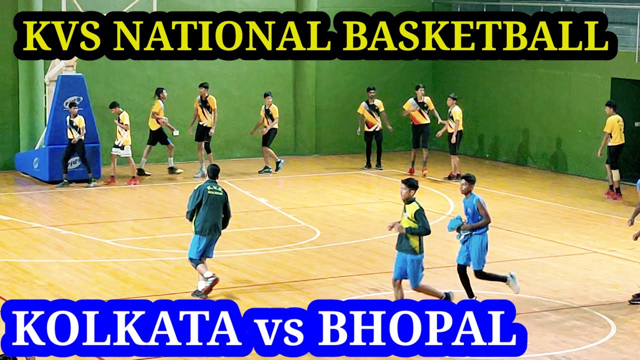 Kolkata vs Bhopal Basketball | KVS National Sports Meet IITK |