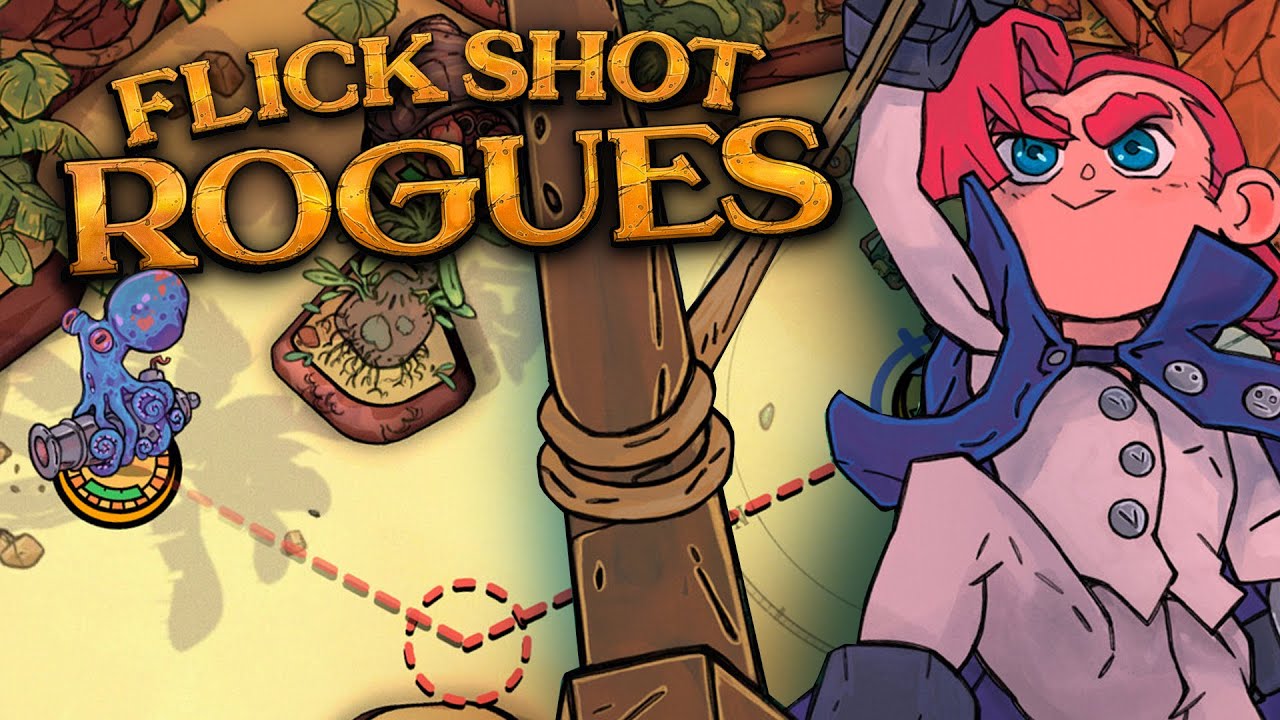 FLICK YOUR HERO TO CAUSE DAMAGE! - FLICK SHOT ROGUES