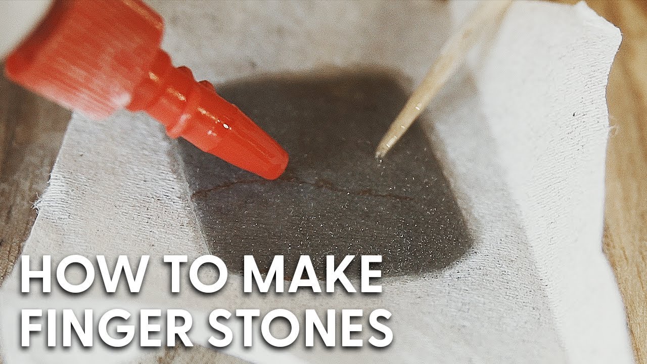 How to make finger stones - The way I'm doing it!
