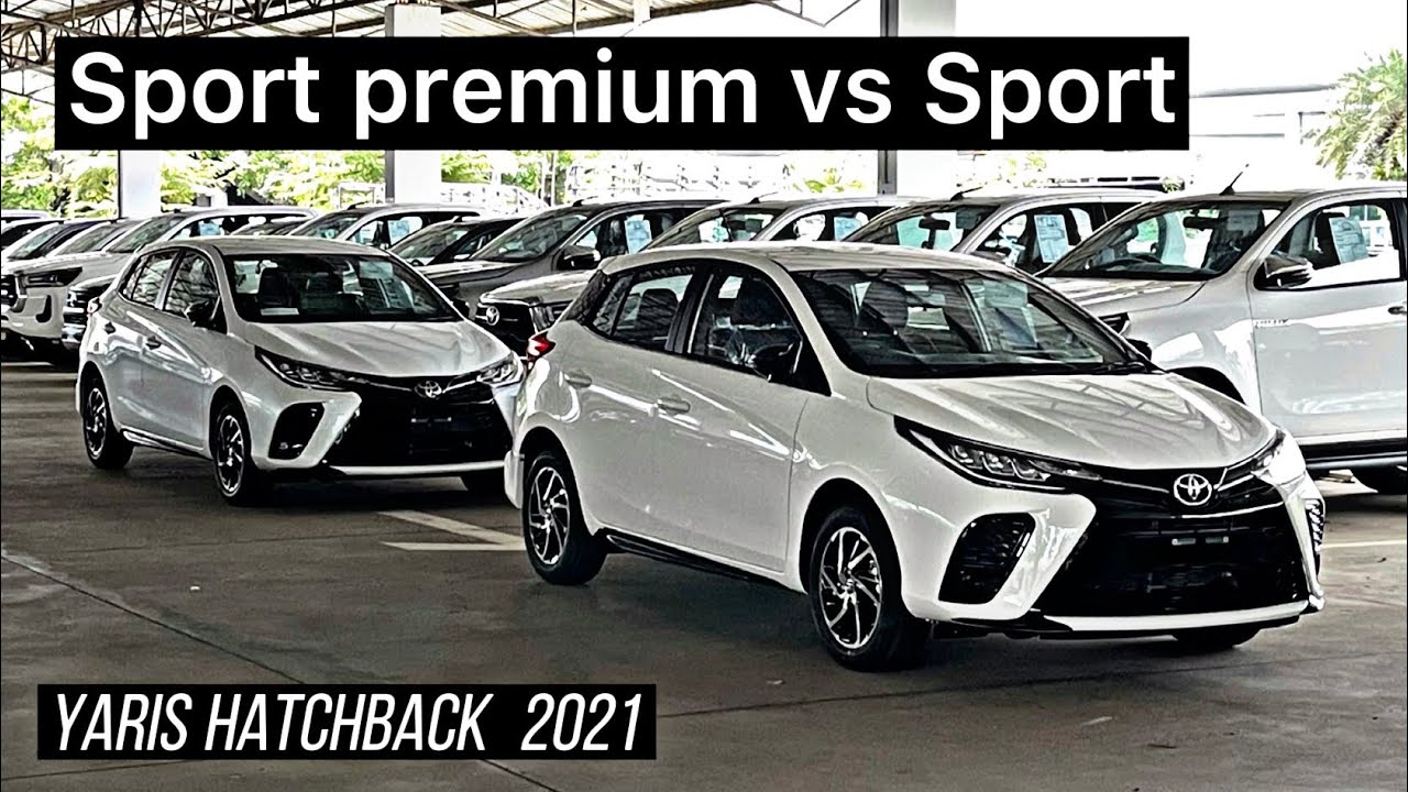 รีวิวเปรียบเทียบผลิตภัณฑ์  Yaris Sport Premium & Yaris Sport #Yarisแฮทช์แบ็ค5ประตู