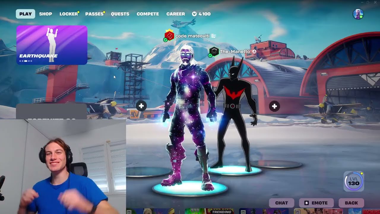 Fortnite pour pas changer !