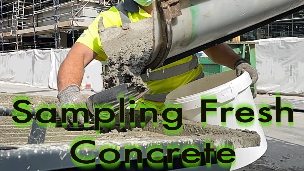 Sampling Fresh Concrete - Mattest