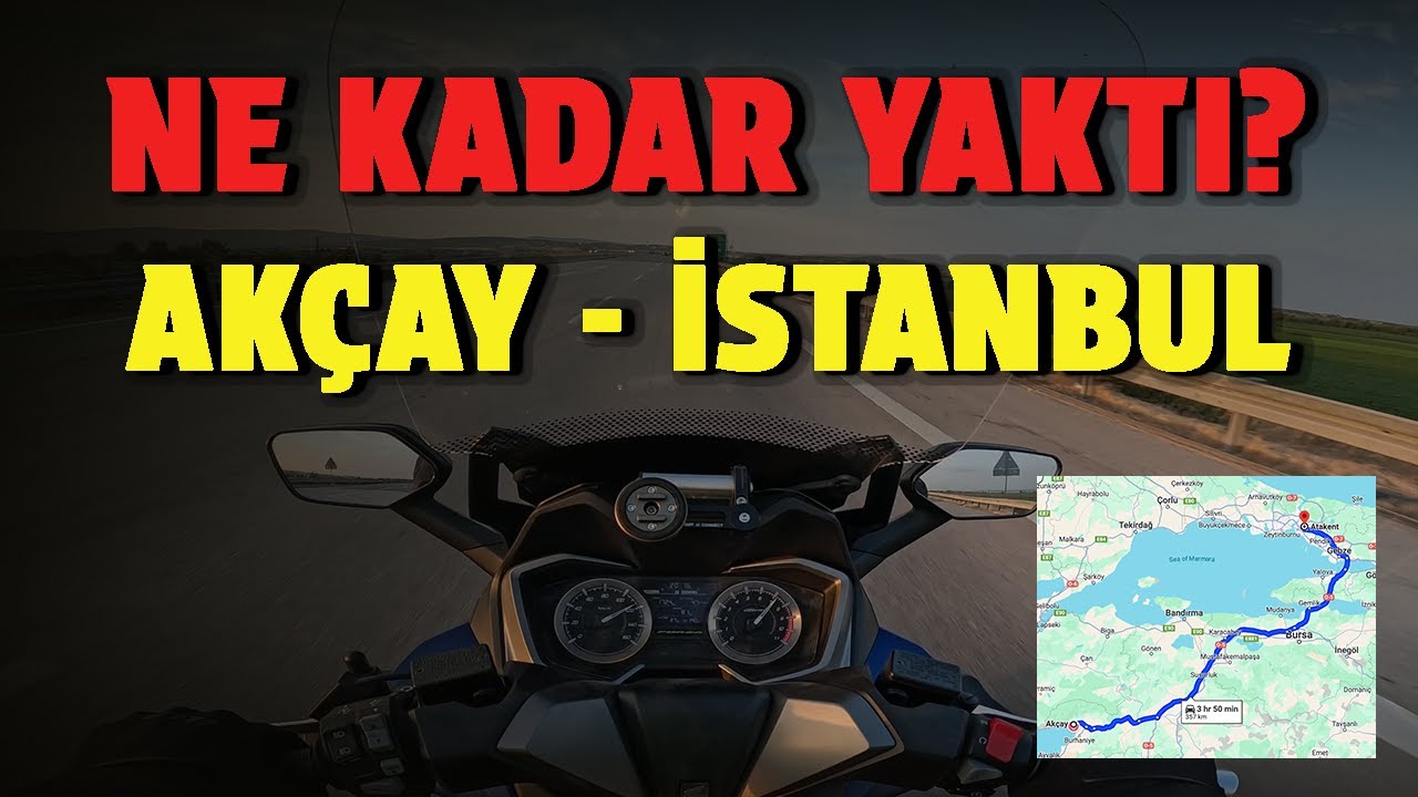 Biraz Fazla Yaktı • Honda Forza 250 ile Uzun Yol #Motovlog