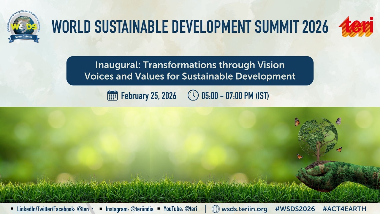 WSDS 2026 Inaugural: Transformations through Vision, Voices and Values for Sustainable Development