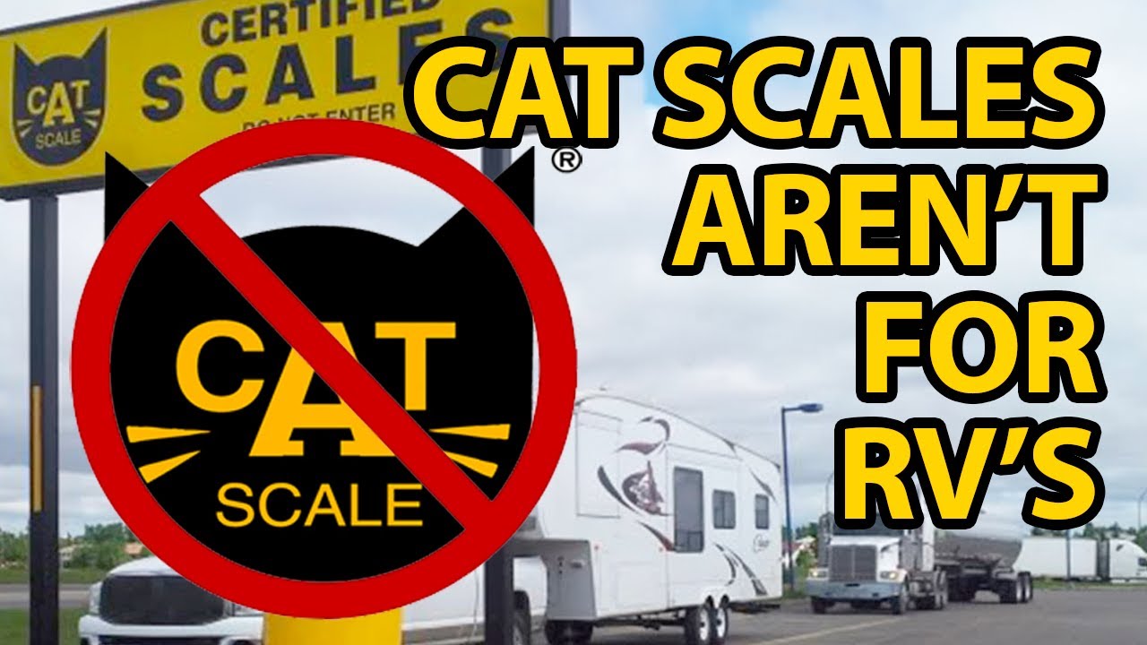 Why you shouldn't use a CAT Scale to weigh your RV // 