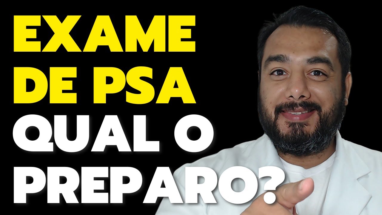 Qual o preparo para o Exame de PSA (Ant&iacute;geno Prost&aacute;tico Espec&iacute;fico)? | Prof. Dr. Victor Proen&ccedil;a