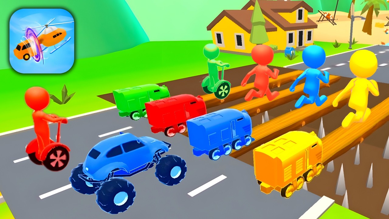 Shape shifting 🚲🚁🚗 All Levels Gameplay Walkthrough Android,ios Max Level PT327