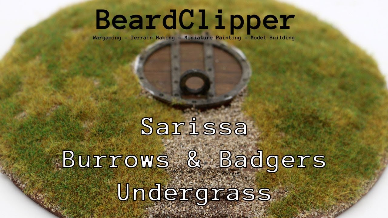 Super versatile and incredibly quick to make; the Sarissa Burrows & Badgers Undergrass kit