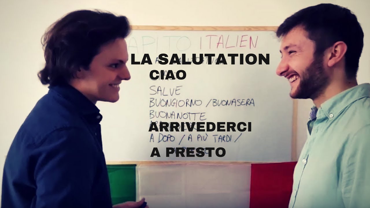 Bonjour en Italien
