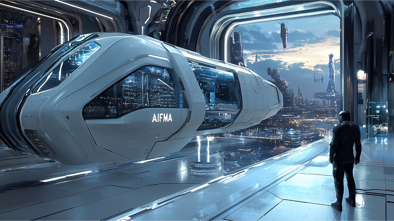 AIFMA Space Program Revealed: Hangars, Robots, Quantum Tech, Autonomous Spacecrafts – Mega City Ep42