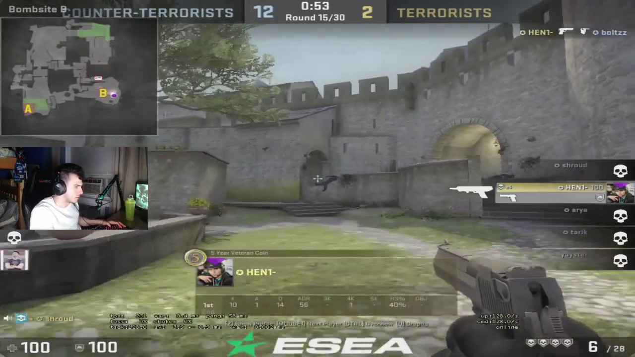 Sick play by Henrique ''hen1-'' Teles on Tarik 