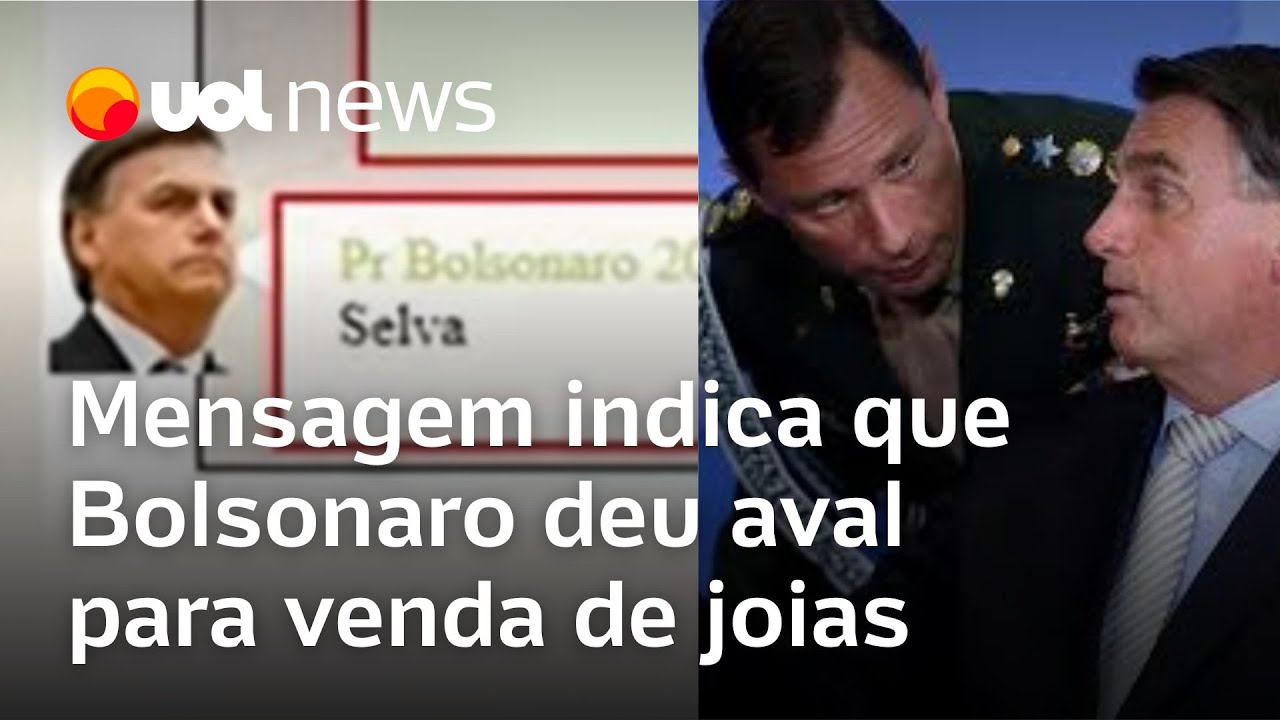 Bolsonaro respondeu 'selva' após Mauro Cid enviar link de leilão de joias, mostra inquérito da PF