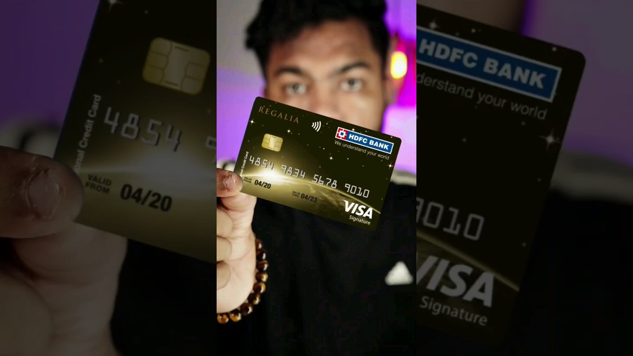 HDFC Regalia Credit Card Benifits And Charges #hdfc #regalia #creditcard
