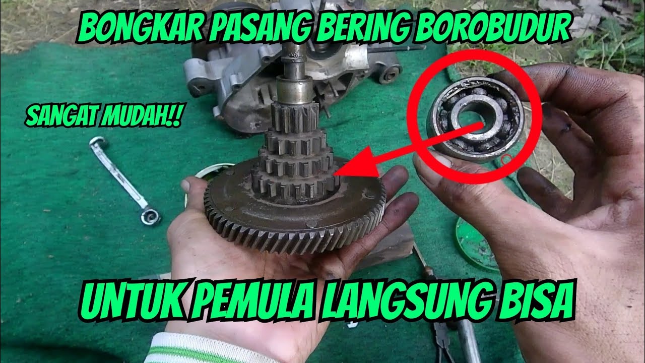 Cara Memasang Bering Borobudur Vespa || Agung SIP