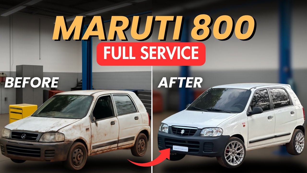 Alto 800 Full Service 🔧 | Maruti Suzuki Alto Complete Maintenance Guide in Hindi