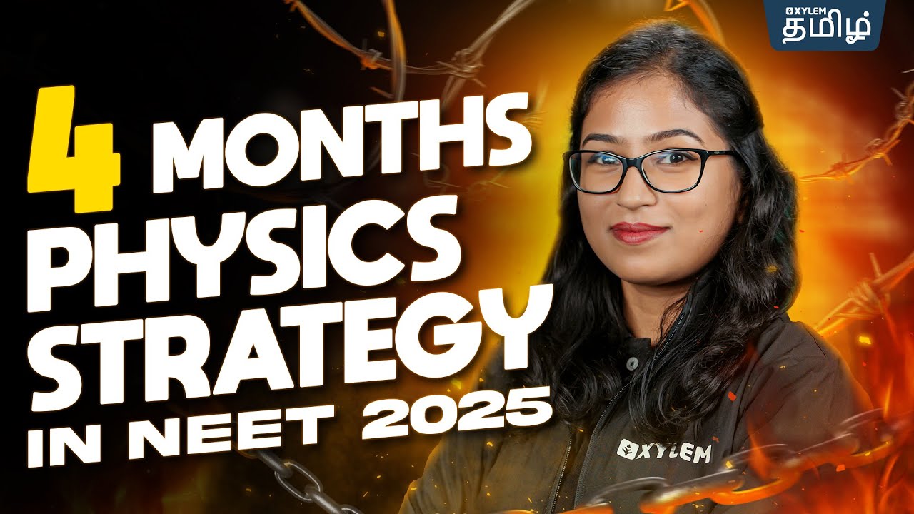 🔥Last 4 Months Physics Perfect Plan NEET🔥 | Shobika maam | Xylem NEET Tamil