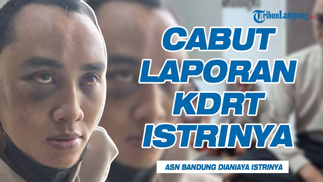 ASN Bandung yang Alami KDRT Istrinya Cabut Laporan di Kepolisian