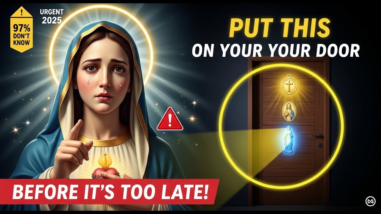 URGENT: Virgin Mary Reveals What to Put on Your Door Right Now (97% Don't Know This)