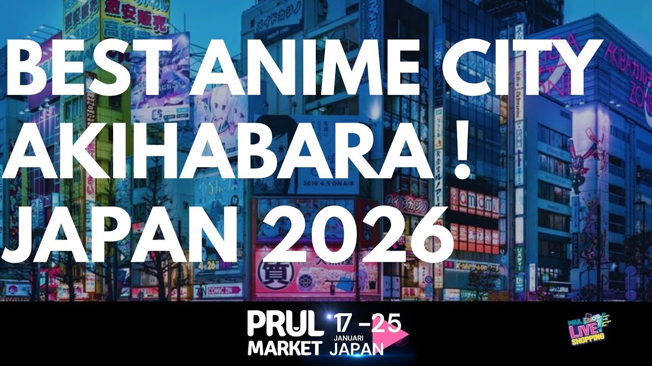Japan Virtual Walking! Live Akihabara Tokyo Japan Liveshopping January 2026