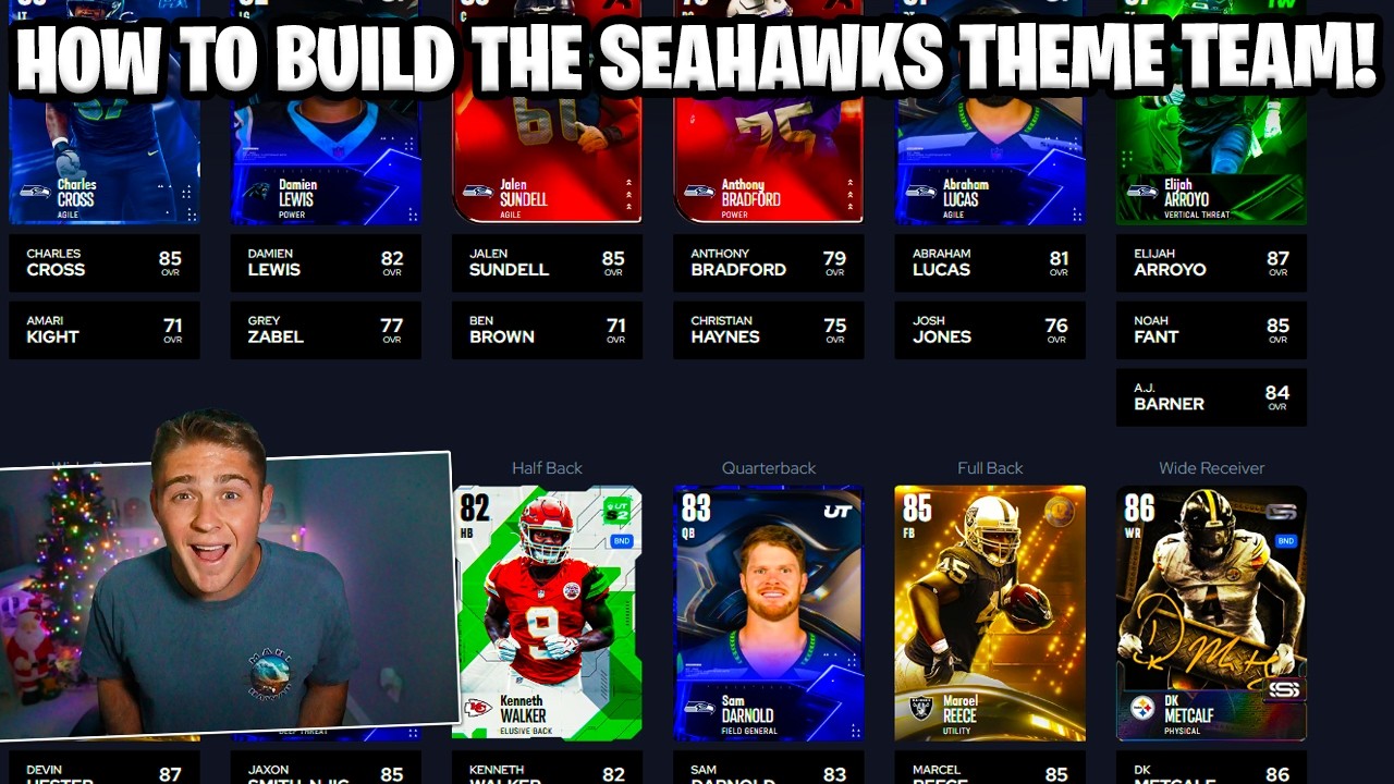 How to Build a Seahawks Theme Team in Madden 27!