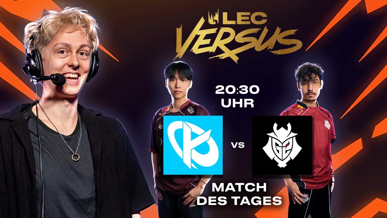 🟢 MATCH DER WOCHE KC vs G2 🟢LEC 2026 Versus Tag 5🟢 BEST OF 1 🟢 #WatchLEC